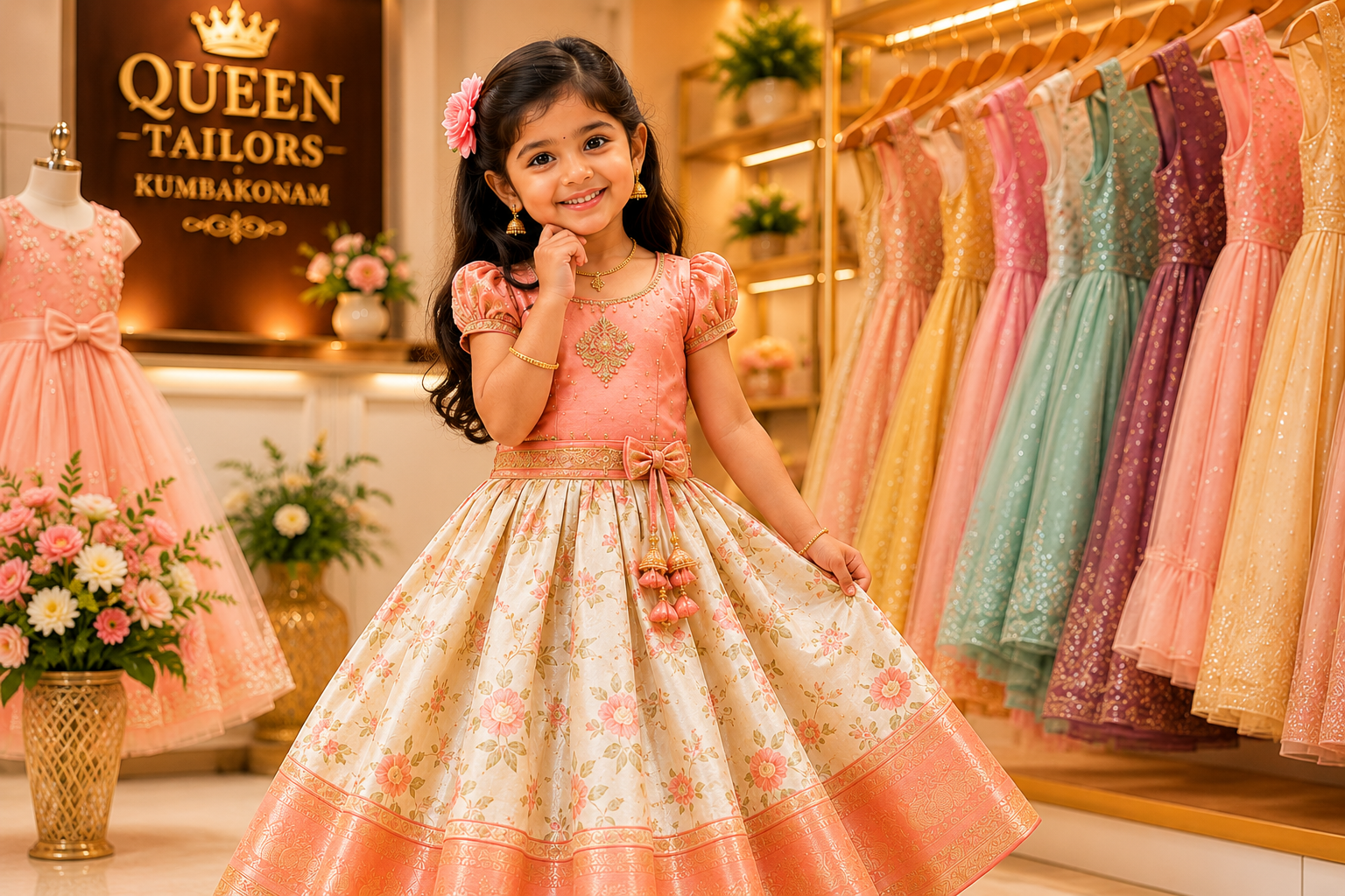 Kids Dress Stitching